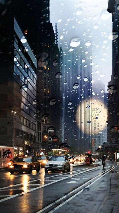 City Rain Wallpapers Wallpaper Cave