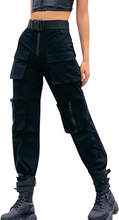 women s cargo pants work wear combat trousers cargo long pants 6 pocket cargo trousers for women