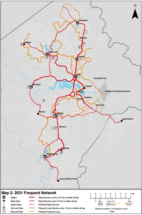 Canberra Good Planning Can Lead To More Service — Human Transit