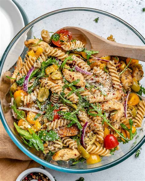 If you whip up a big batch of pasta ahead of time, you can assemble a pasta salad in minutes. Chicken Pasta Salad | Recipe in 2020 | Easy pasta salad ...
