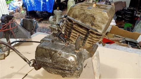 Yamaha125 Engine Restoration Yamaha 125 Two Stroke Engine Rebuild