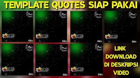 Kumpulan Template Quotes Literasi Gratis Hari Senin-Minggu ...