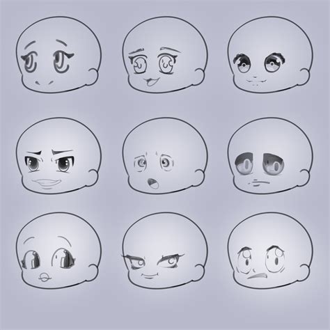 Chibi Mouth Expressions