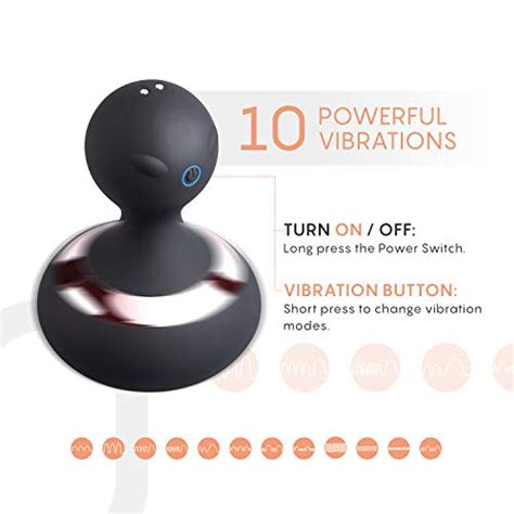 Back Massager Handheld Acvioo Wand Massager With 10 Magic Vibration Modes Whisper Quiet Mini