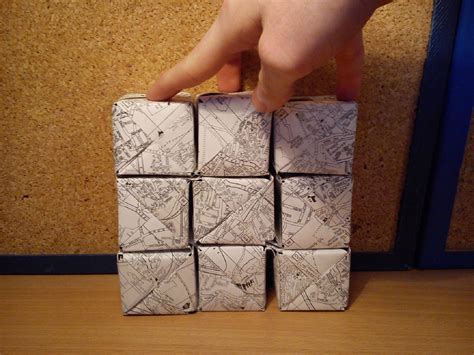Origami Moving Snobe Unit Cubes Declan Webb
