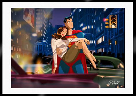 Superman Saves Lois By Des Taylor By Despop On Deviantart