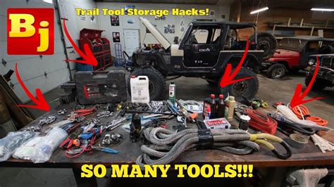 Ultimate Trail Tool Storage Guide What I Carry Off Road Youtube