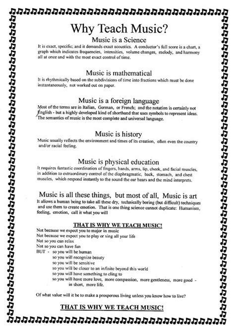 Why Teach Music In 2020 Teaching Music Music Education Teaching