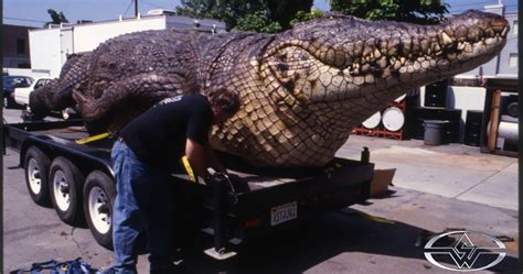 Lake Placid Building The 30 Foot Animatronic Crocodile Stan Winston
