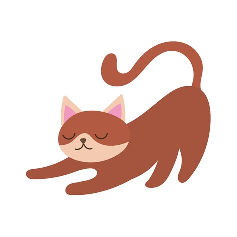 Cute Little Cat Pet Hand Draw Style Icon 2603388 Vector Art At Vecteezy