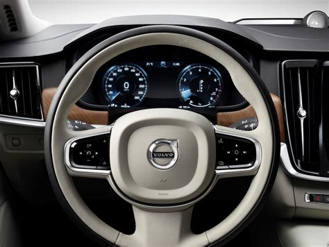 Volvo S90 Makes North American Debut In Detroit Interior Steering Wheel