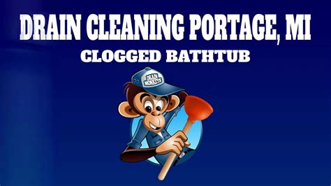 Bathtub drains may stop working for numerous reasons. Clogged Bathtub Portage, MI - Drain Cleaning - YouTube