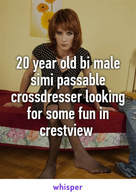 20 Year Old Bi Male Simi Passable Crossdresser Looking For Some Fun In
