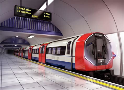 Metrô De Londres E Siemens Apresentam Novos Trens Para Linhas Profundas