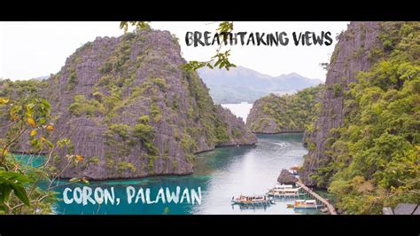 Breathtaking Views Of Our Tour In Coron Palawan Youtube