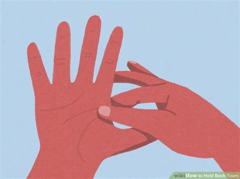 13 Ways To Hold Back Tears Wikihow