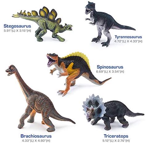 Animal Zone Dinosaur Collectibles 5pk Animal Zone Animal Zone