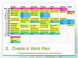 Photos of Time Management Weekly Schedule Template