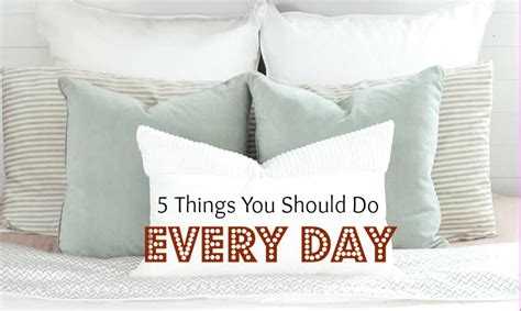 5 things you should do every day cait s cozy corner