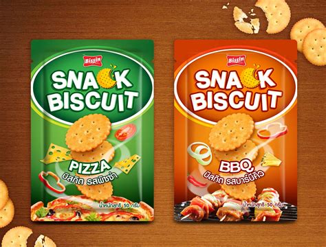 Design Options For Bissin Snack Biscuit Packaging Biscuits Packaging