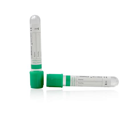 Medical Lab Green Capillary Heparin Blood Collection Tubes China