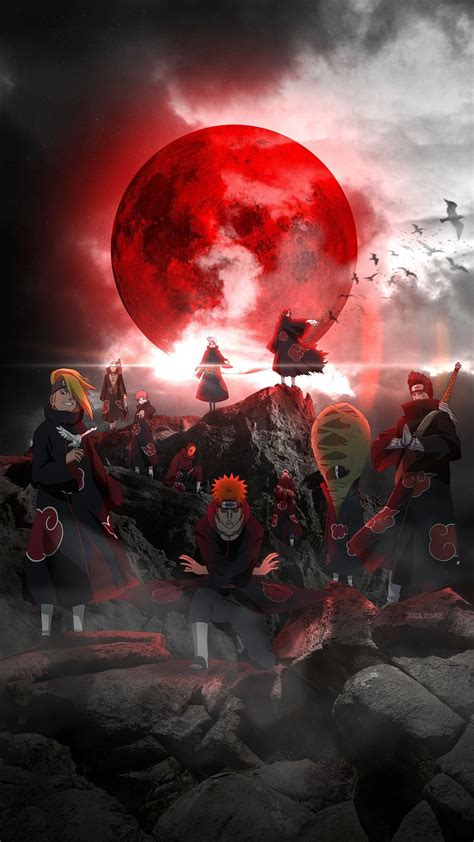 Gratis 77 Naruto Akatsuki Phone Wallpaper Terbaik Background Id