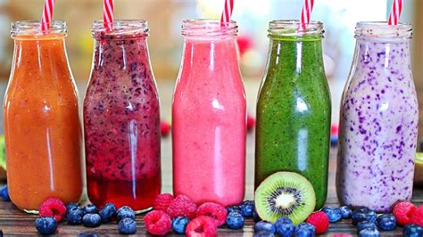 5 Fantastic Healthy Smoothies - Easy Fruity Smoothie ...