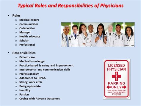 Doctors Roles And Responsibilities Medical Careers Medical