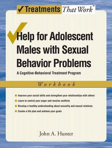 Juvenile Sex Offenders A Cognitive Behavioral Treatment Program Workbook Book By John A