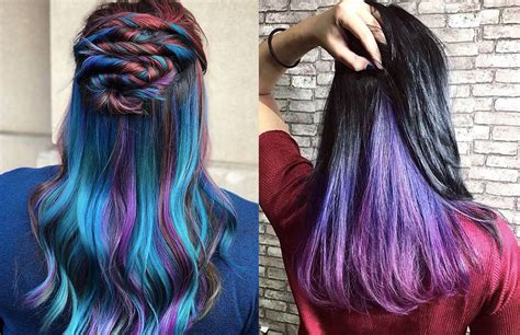 If you have straight hair and dark black color, one of the most magnificent colors for highlighting is a blue color. Underlights: What's the Hidden Highlights Trend & How to ...