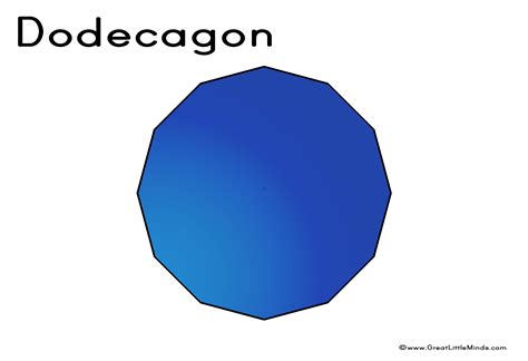 The Gallery For Dodecagon Shape 12 Sides