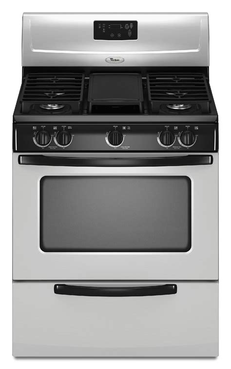 Whirlpool Wfg231lvs 44 Cu Ft Gas Range W Griddle Stainless Steel