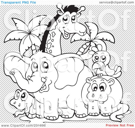 Animal coloring pages north american wildlife drawings coloring books coloring pages animals wild activity sheets for kids stuffed animal patterns buffalo are large herding animals also known as bison. Royalty-Free (RF) Clipart Illustration of a Coloring Page ...