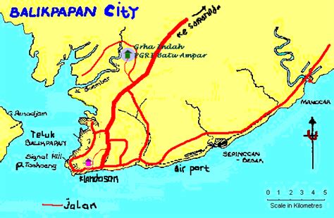 Desnantana Journey Balikpapan City Map