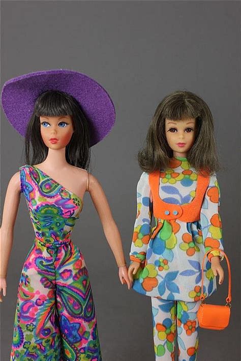 sold price 2 dolls including brunette living barbie and tnt francie march 4 0114 11 00 am
