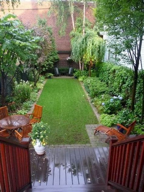 Gorgeous Narrow Backyard Ideas Gardenideazcom