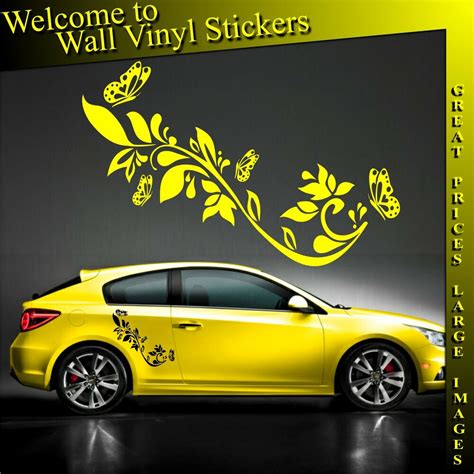 You won't believe how surprisingly easy it can be. Car Graphics,Stickers, Butterfly Flower Vinyl ,Decals, Van ...