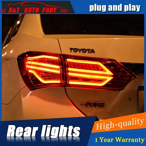 Car Styling Led Tail Lamp For Toyota Corolla Taillight Assembly For Corolla Rear Light