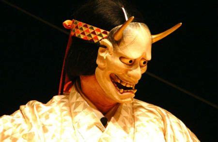 In Noh Plays Actors Generally Wear Masks Unless They Are A Middle Aged