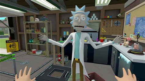 The Rick And Morty Vr Game Hits The Vive And Rift On April 20th