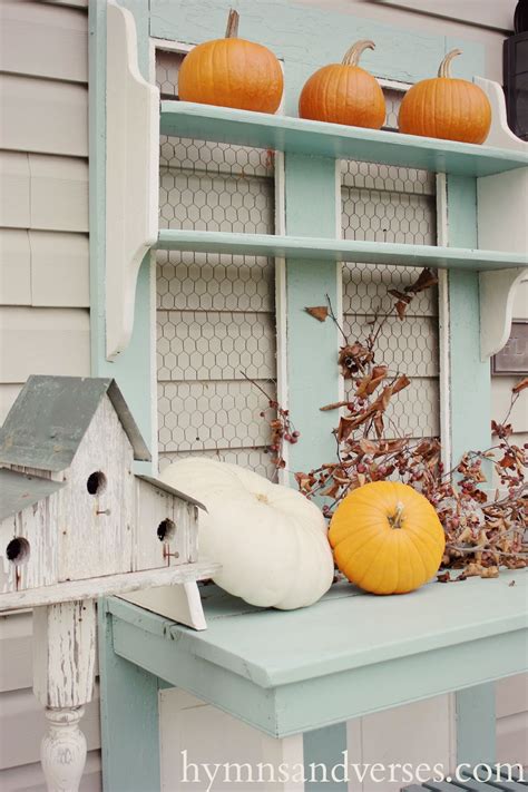 Easy Fall Outdoor Decor Hymns And Verses