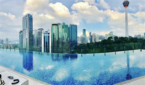Rooftop Infinity Pool Hotel Stripes Autograph Collection Kuala