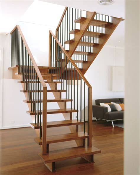 Gambar tangga kayu minimalis Unik Untuk Interior Rumah ~ Gambar Rumah
