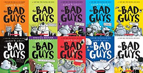 Bad Guys Book Series 1 10 Aaron Blabey Books