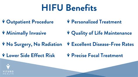 HIFU Treatment For Prostate Cancer Minimally Invasive Vituro Health