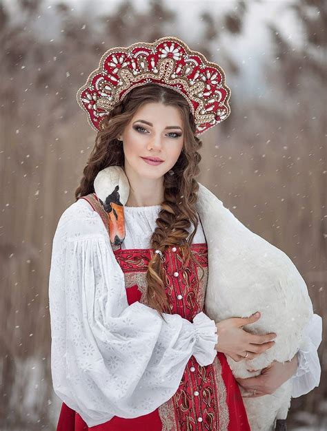 Traditional French Clothing Traditional Dresses Russian Beauty