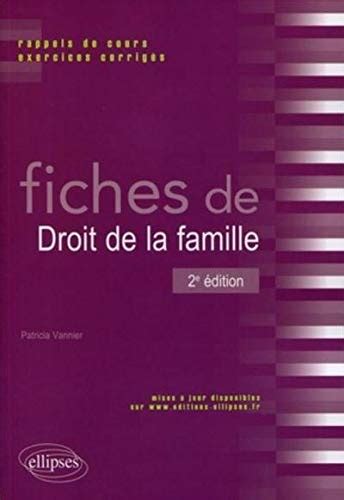 T L Charger Fiches De Droit De La Famille French Edition Paperback