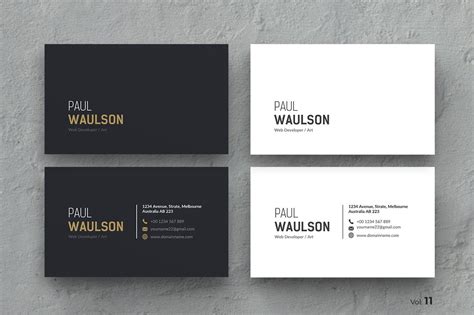 These card templates are easy to download, customize, and print. Business Card ~ Business Card Templates ~ Creative Market