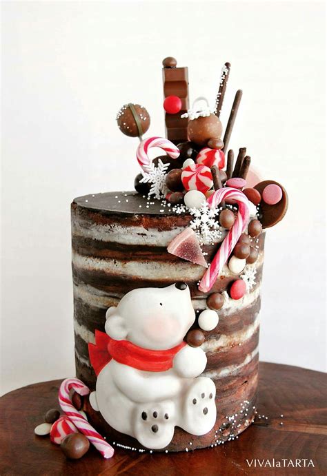 25 Elegant Image Of Christmas Birthday Cakes Christmas Birthday