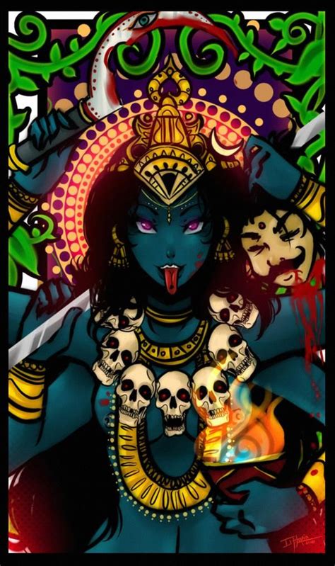 Kali Hindu Hindu Art Indian Gods Indian Art Kali Mantra Arte